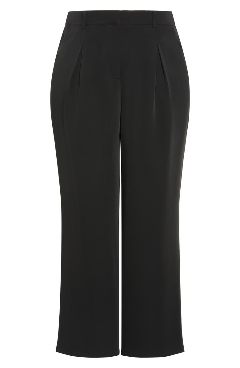 City Chic Jordan Pants, Alternate, color, Black