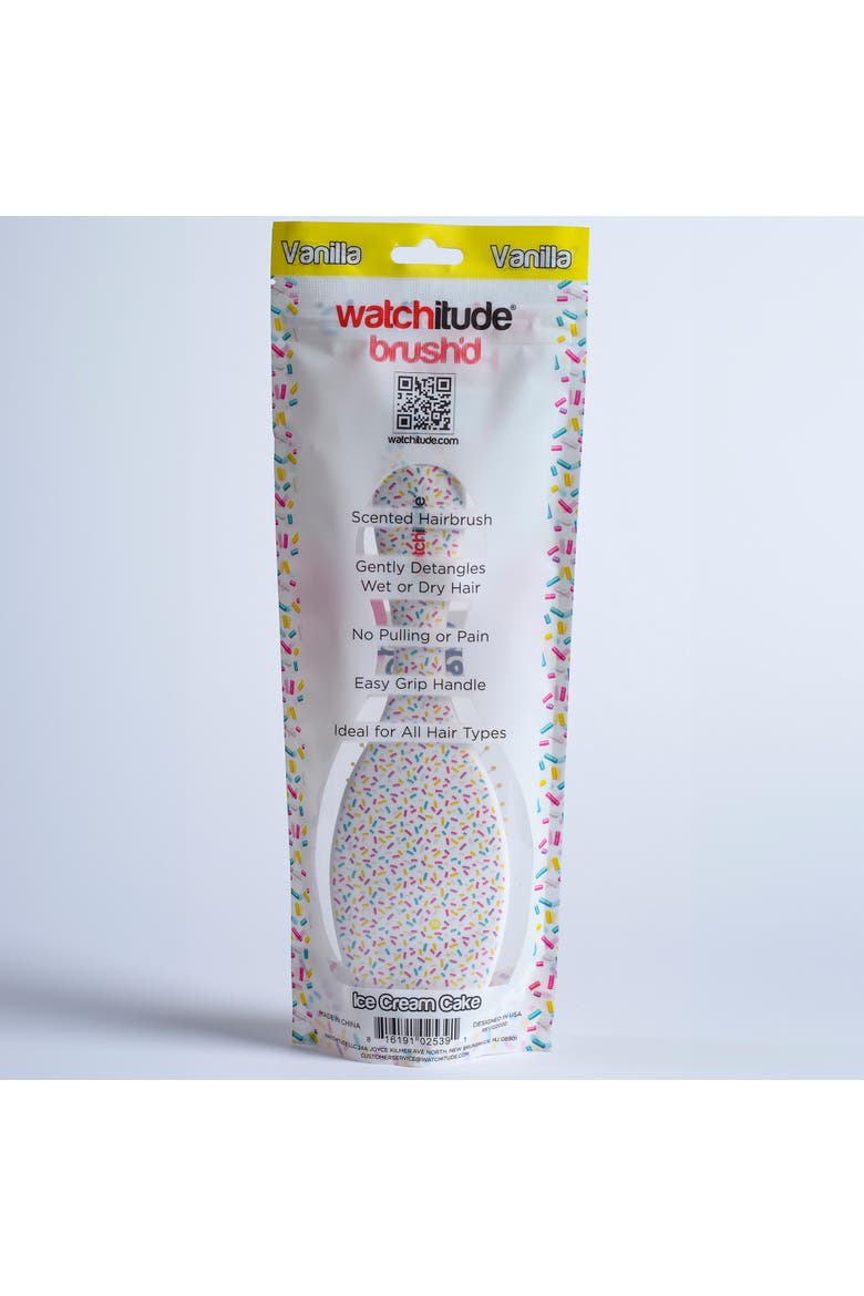Scented Hair Brush Ice Cream Cake, Alternate, color, Multicolored