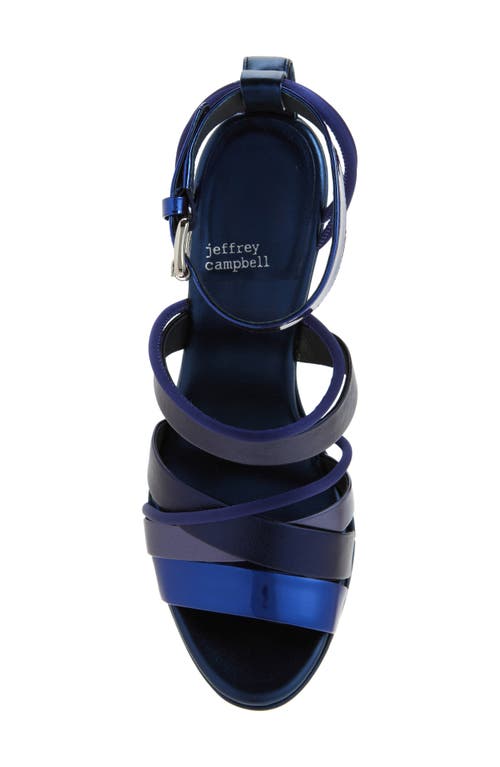 JEFFREY CAMPBELL JEFFREY CAMPBELL TANTALIZE ANKLE STRAP PLATFORM SANDAL