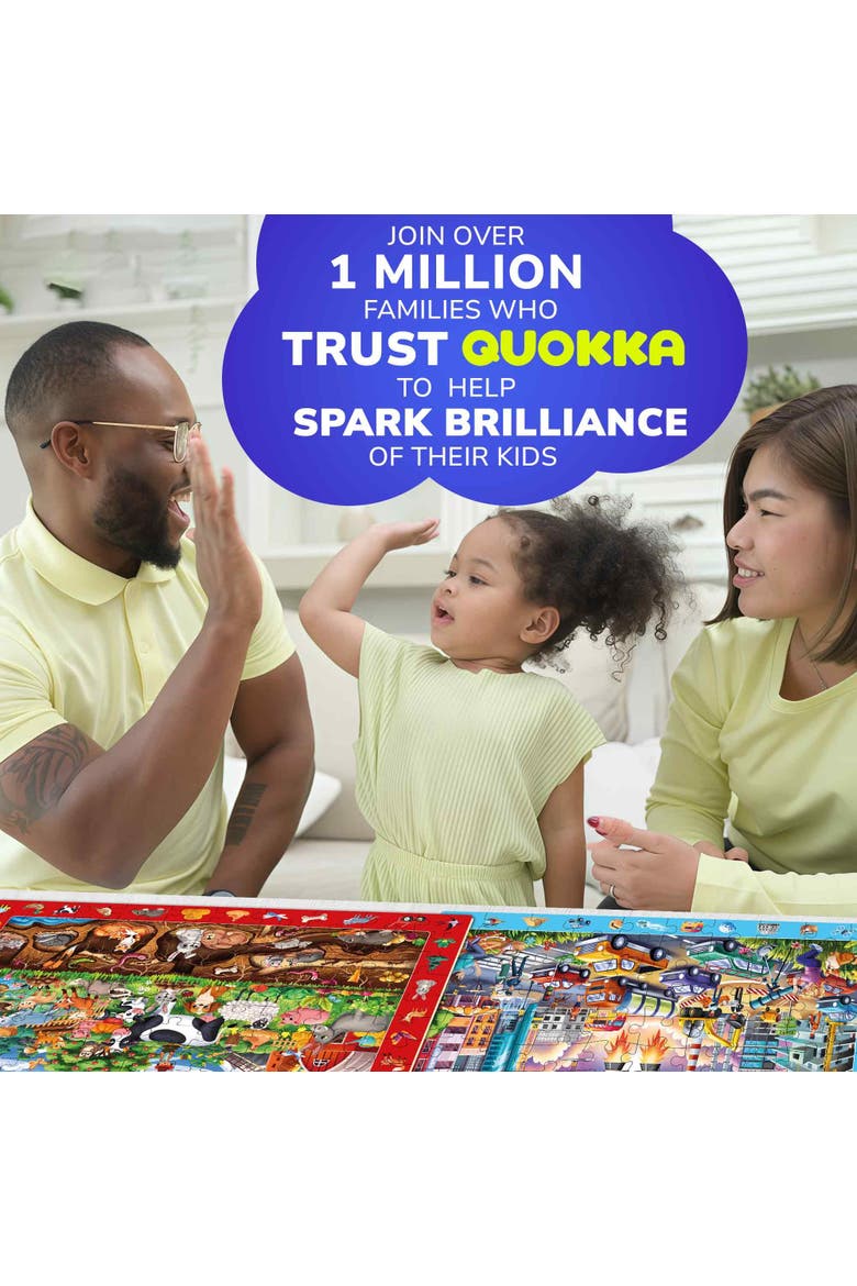 Kids Jigsaw Puzzles 100 Piece - Animal, City, Nature & Everyday Life Themes, Alternate, color, Above and Beyond