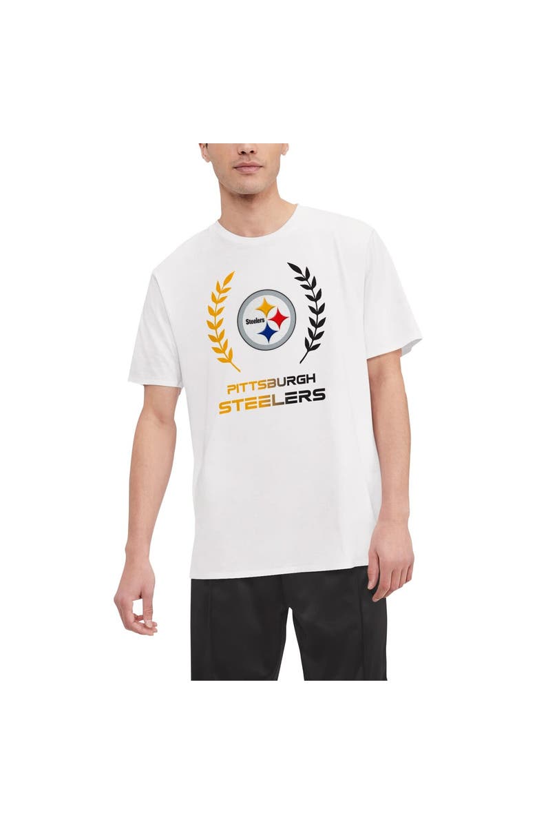 Tommy Hilfiger Men's Tommy Hilfiger White Pittsburgh Steelers Miles T-Shirt, Alternate, color, 