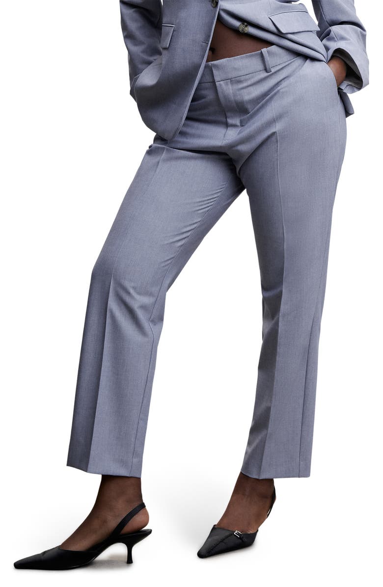 MANGO Straight Leg Suit Pants, Alternate, color, 