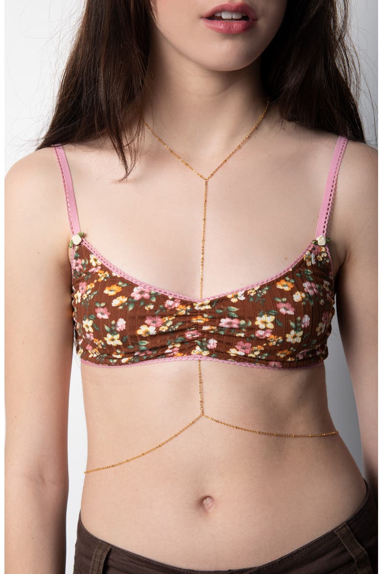 Slim Body Chain, Alternate, color, GOLD