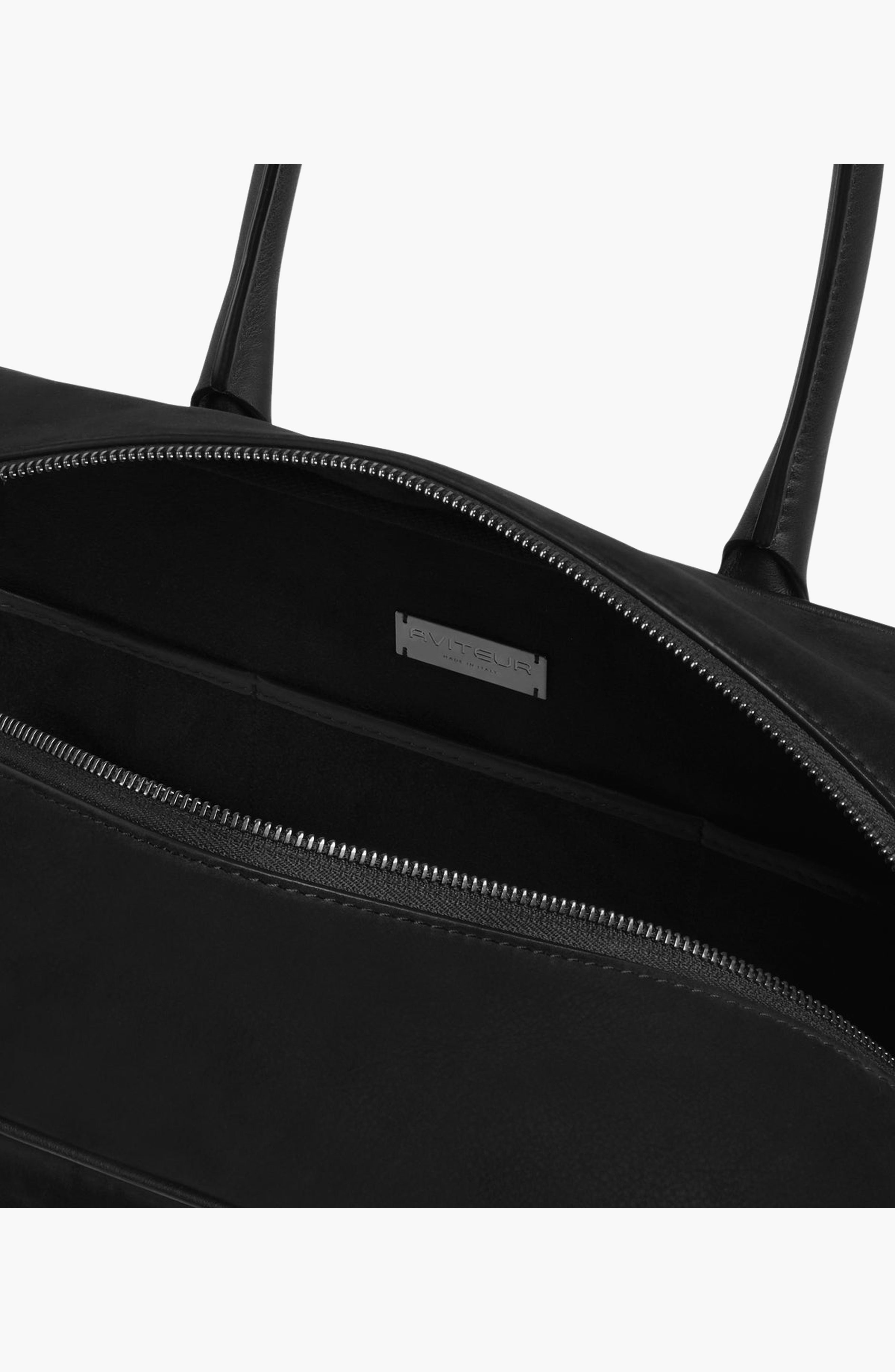 Aviteur Cristallo Nubuck Travel Bag, Alternate, color, Black