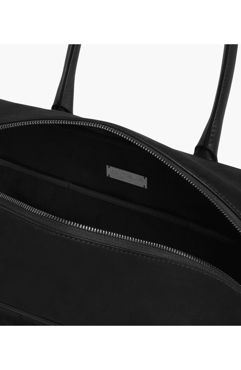 Aviteur Cristallo Nubuck Travel Bag, Alternate, color, Black
