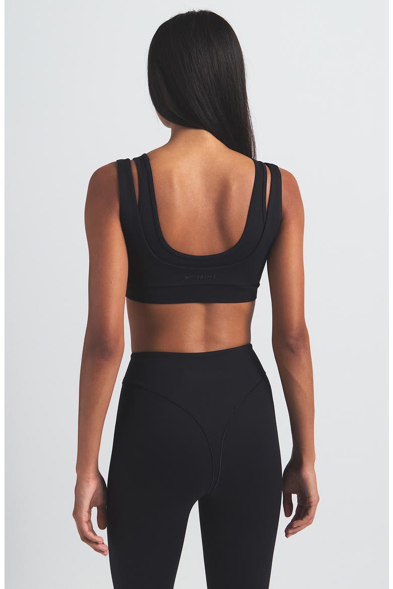 Matte High Waist V-Line Leggings, Alternate, color, OBSIDIAN