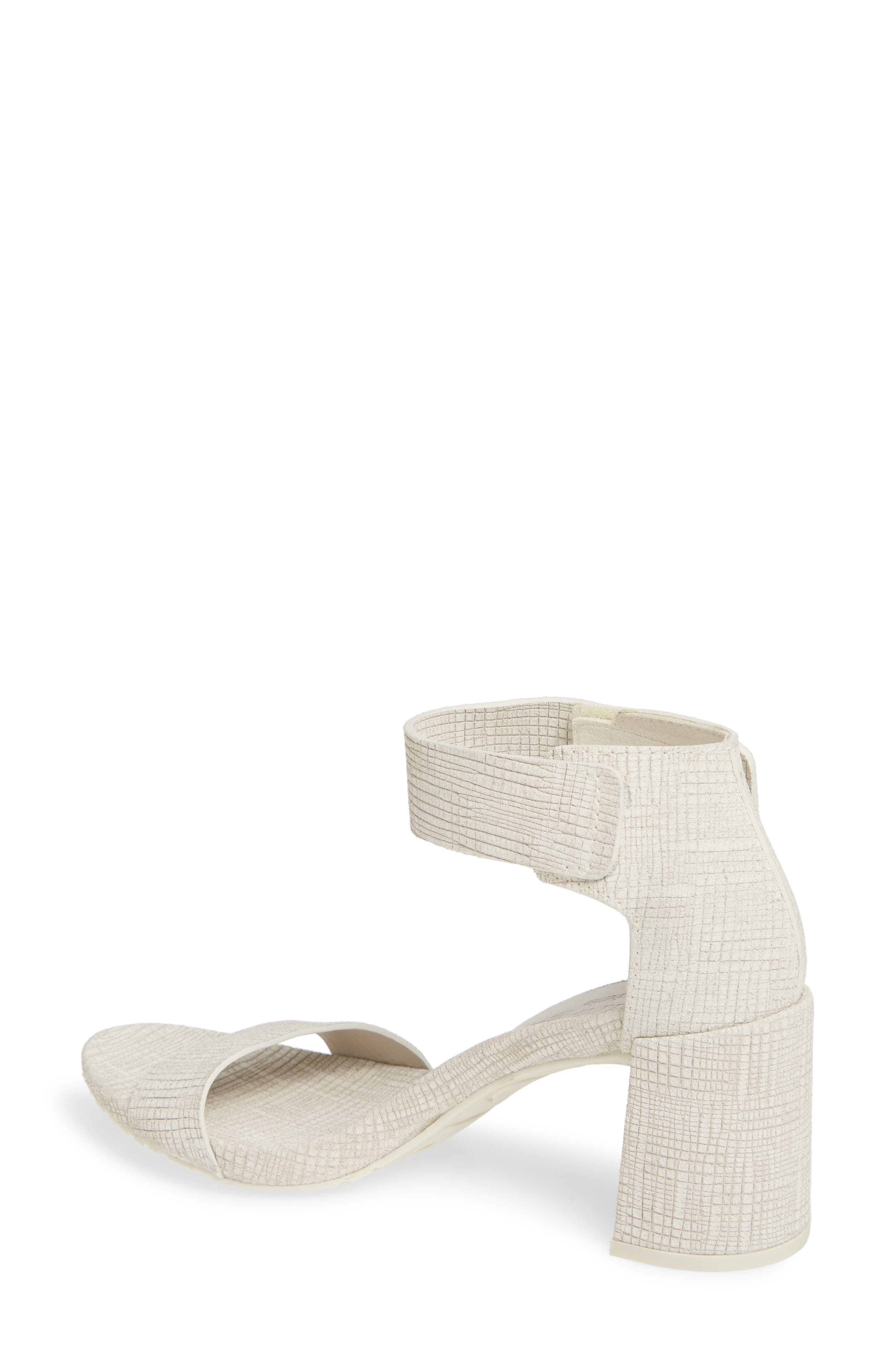 Wenna Ankle Cuff Sandal (Nordstrom Exclusive), Alternate, color, CHALK BURLAP