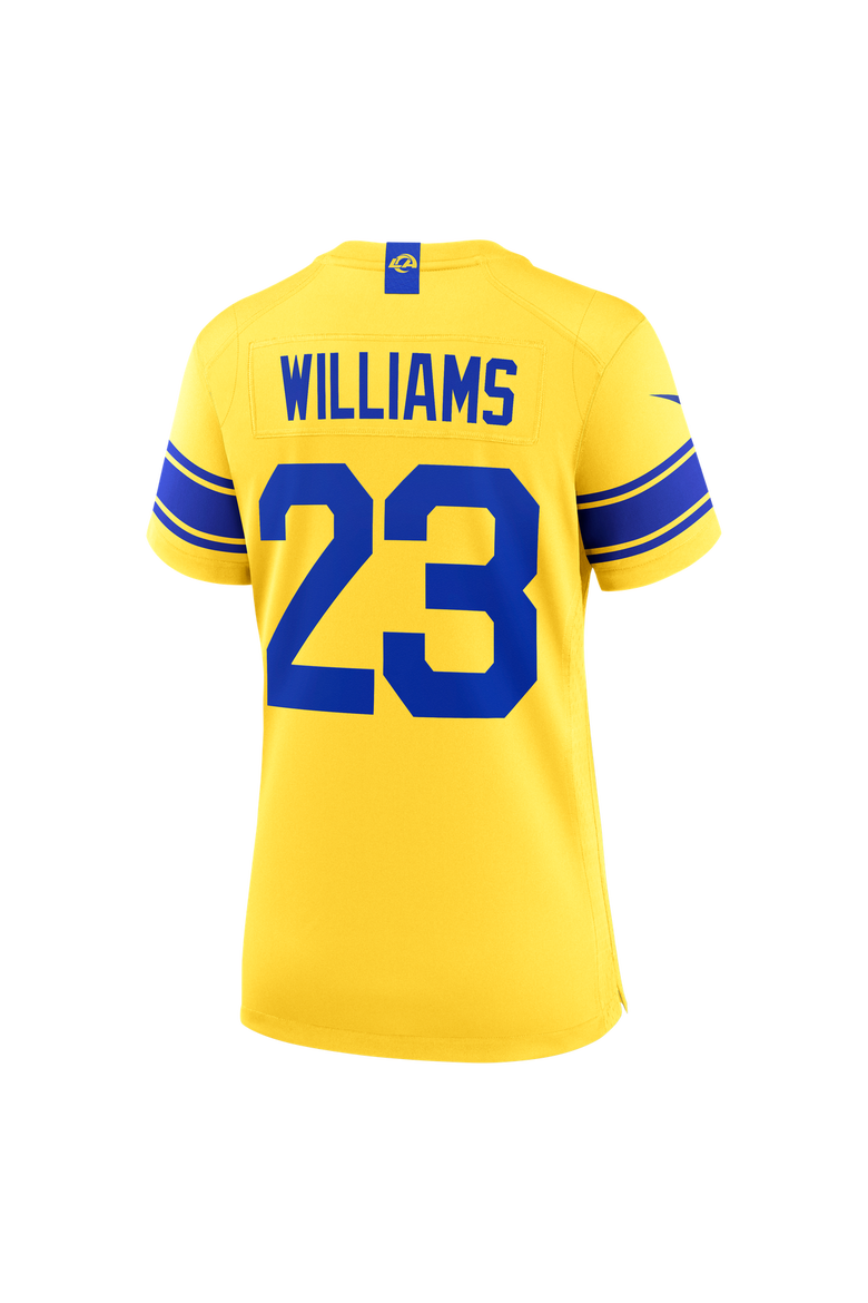 Women's Nike Kyren Williams Los Angeles Rams Classic Sol Game Jersey, Alternate, color, Gold