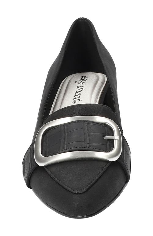 Easy Street Amber Pointed Toe Pump In Black
