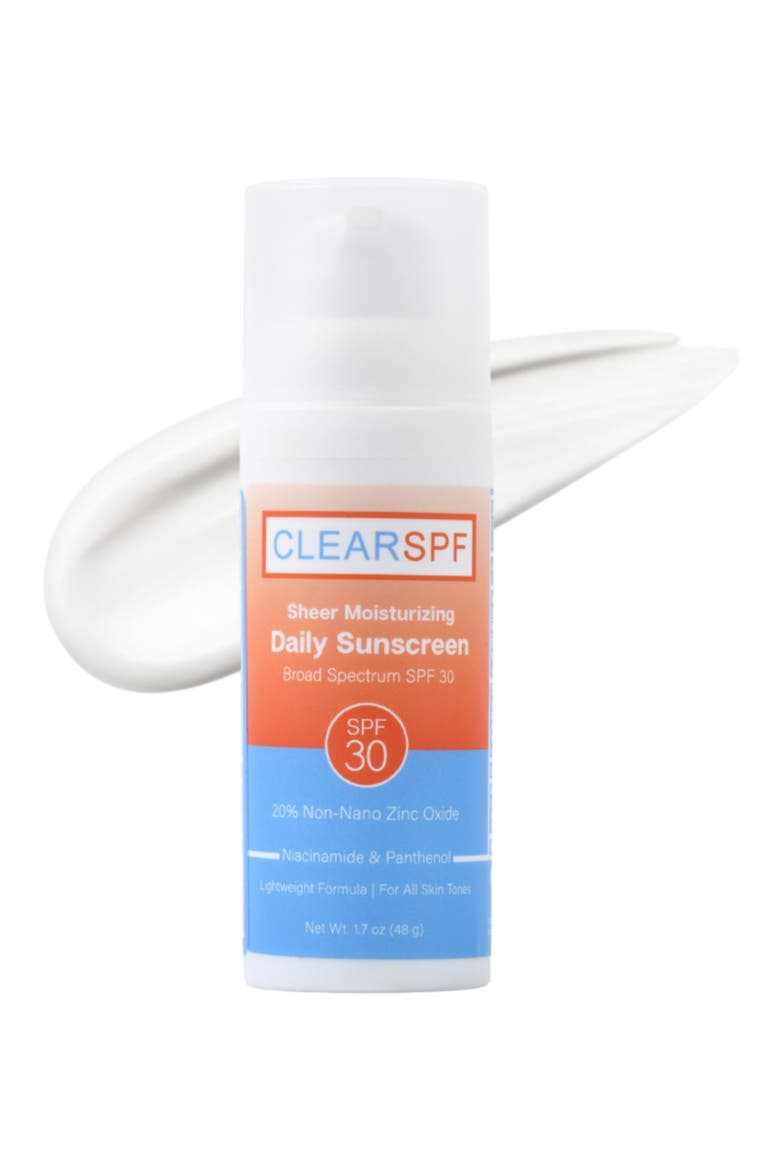 Moisturizing Daily Sunscreen Broad Spectrum SPF 30, Alternate, color, NO COLOR
