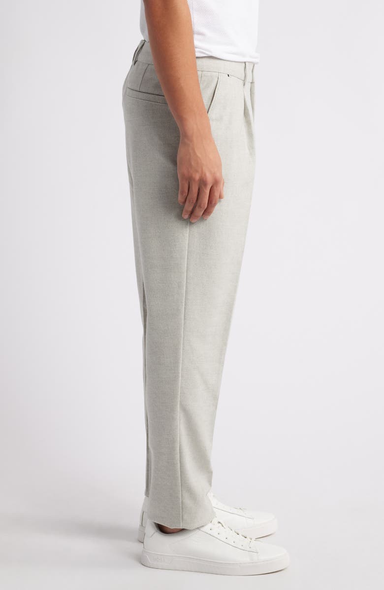 BOSS Kane Pleated Pants, Alternate, color, Open White