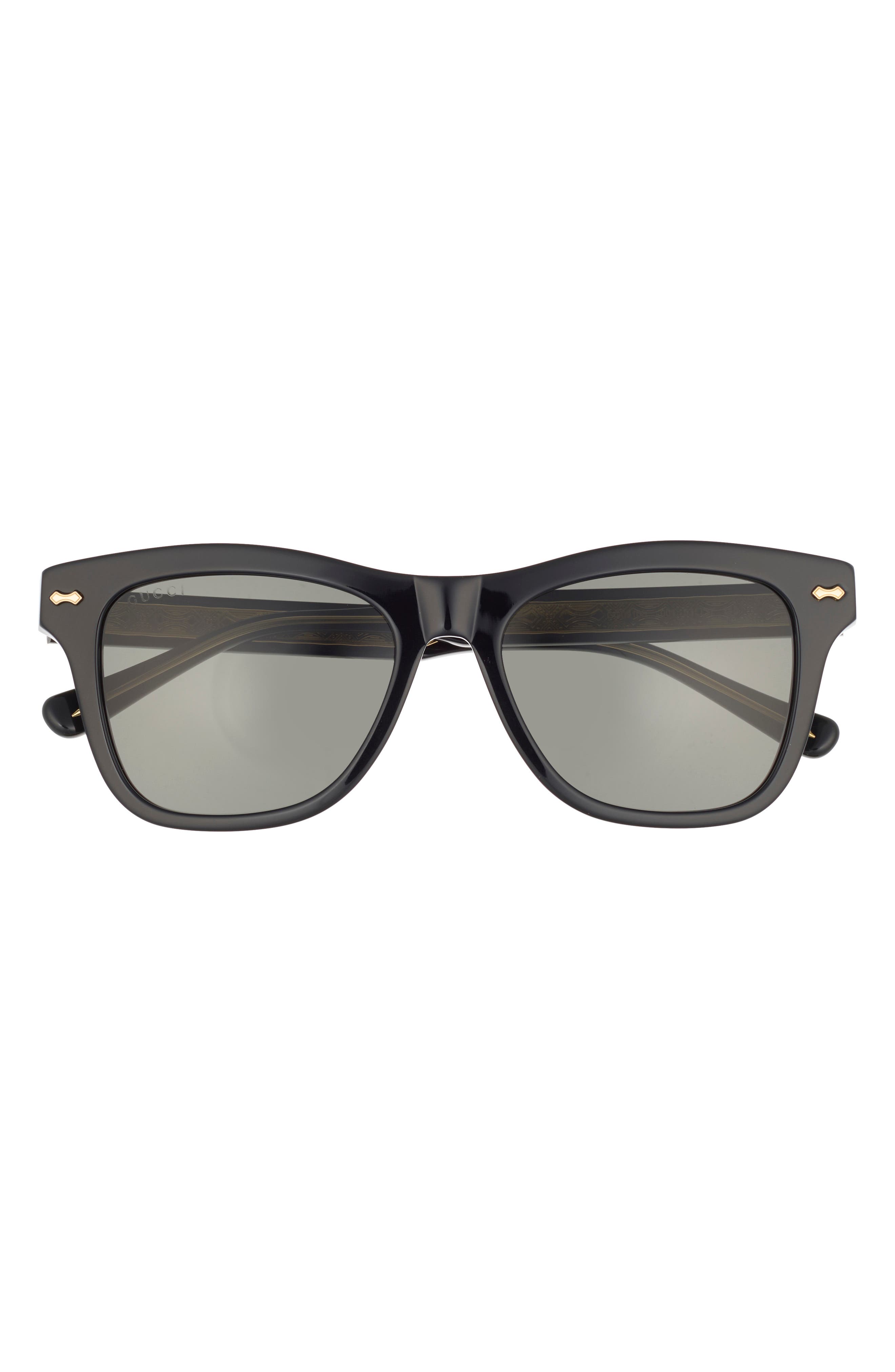 Gucci 53mm Round Sunglasses