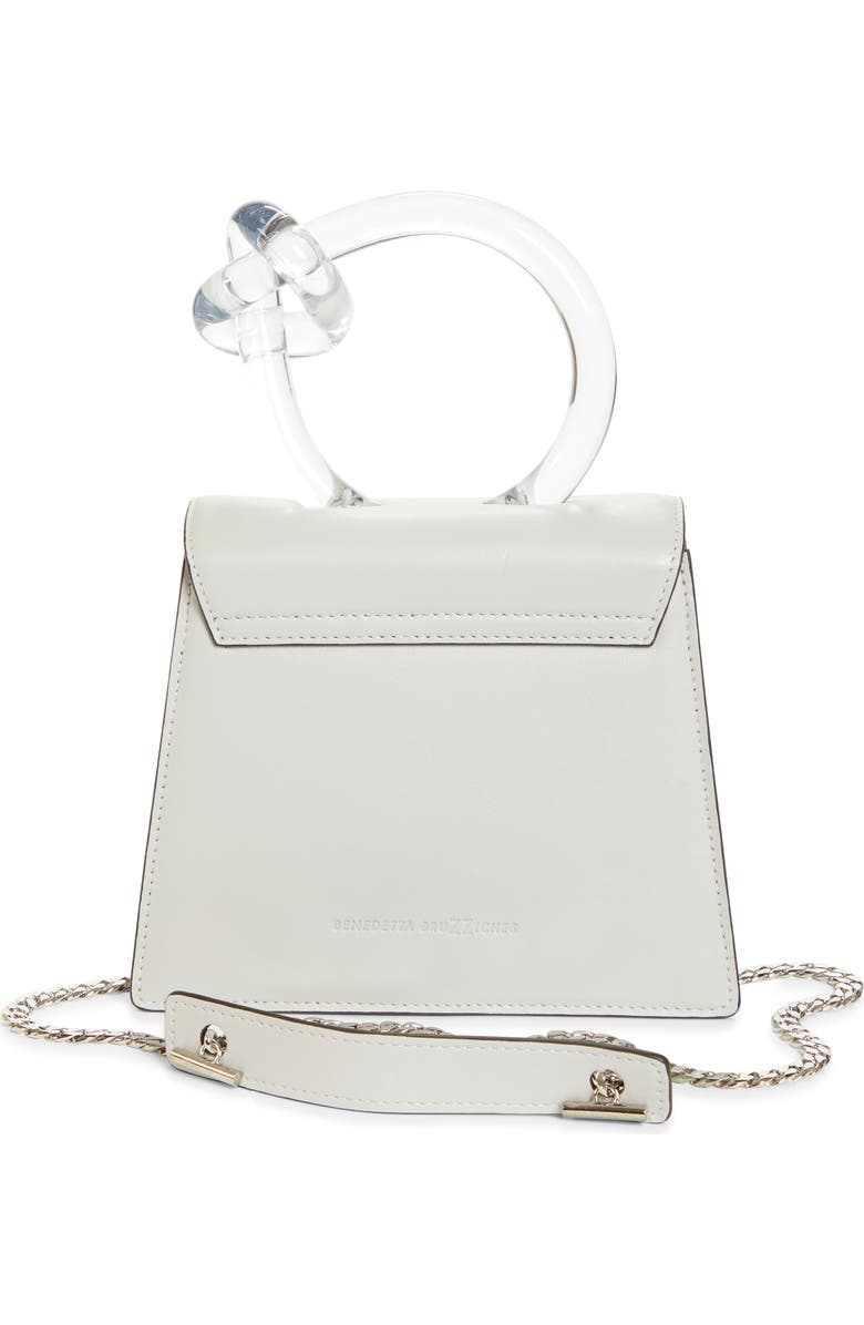 Benedetta Bruzziches BB Leather Top Handle Satchel, Alternate, color,