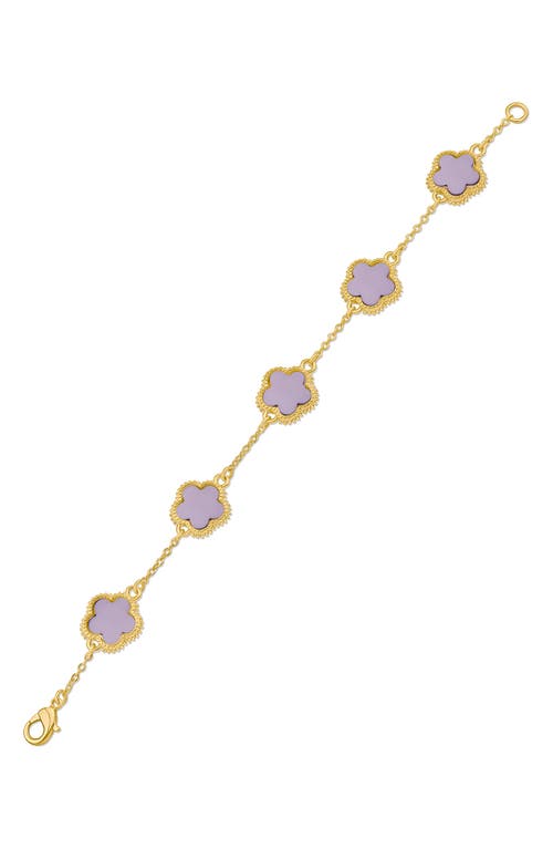 Jardin Clover Station Chain Necklace