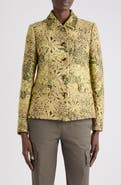 Dries Van Noten Bettsy Floral Jacquard Jacket