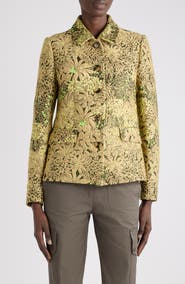Dries Van Noten Bettsy Floral Jacquard Jacket