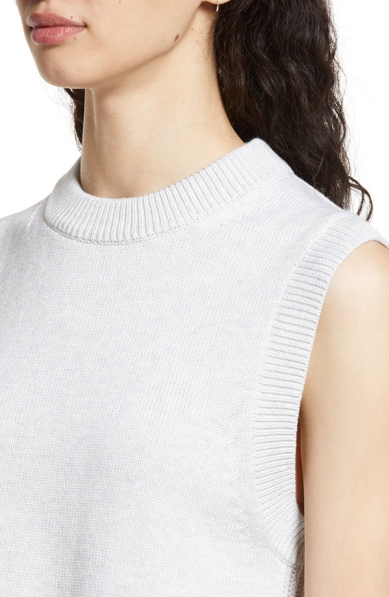 French Connection Cotton Sweater Vest, Alternate, color,