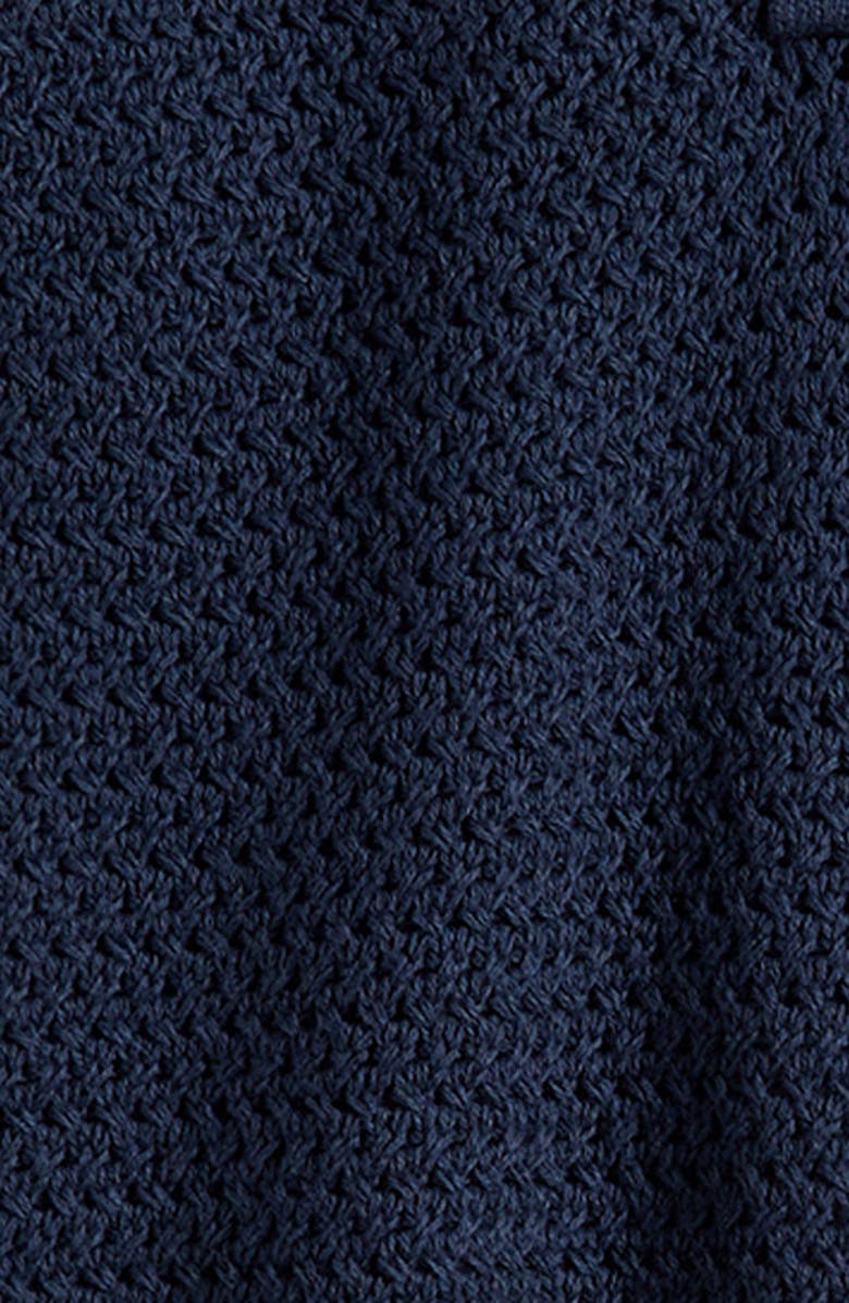 Little Planet Knit Polo & Shorts Set, Alternate, color, Blue