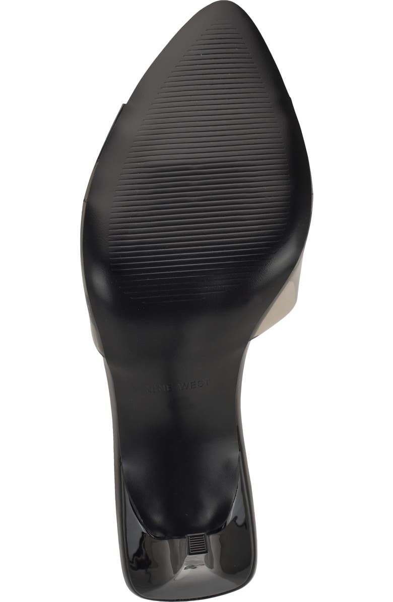 Nine West Hather Stiletto Sandal, Alternate, color, Black