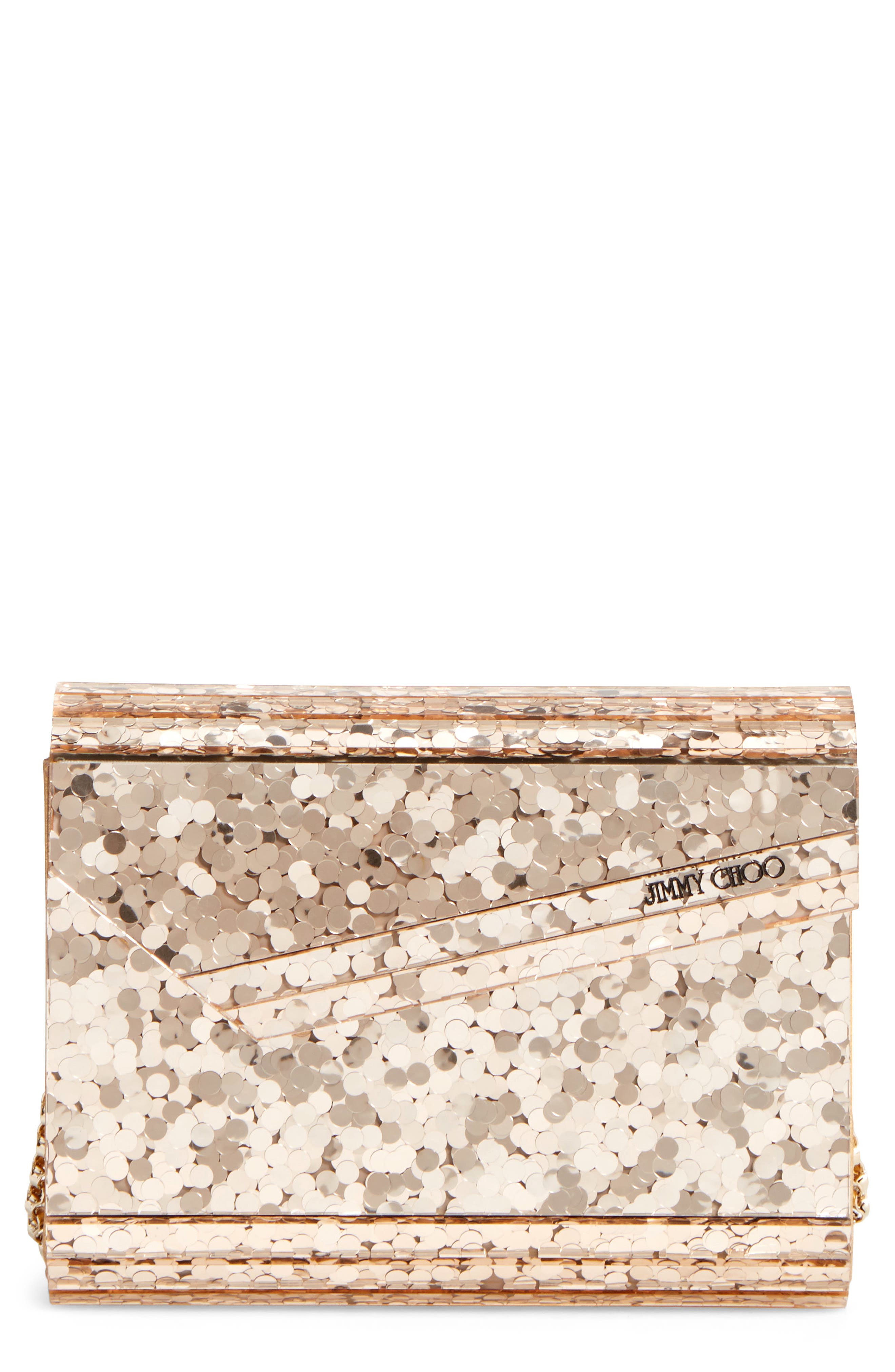 Jimmy Choo Candy Clutch, Main, color, 