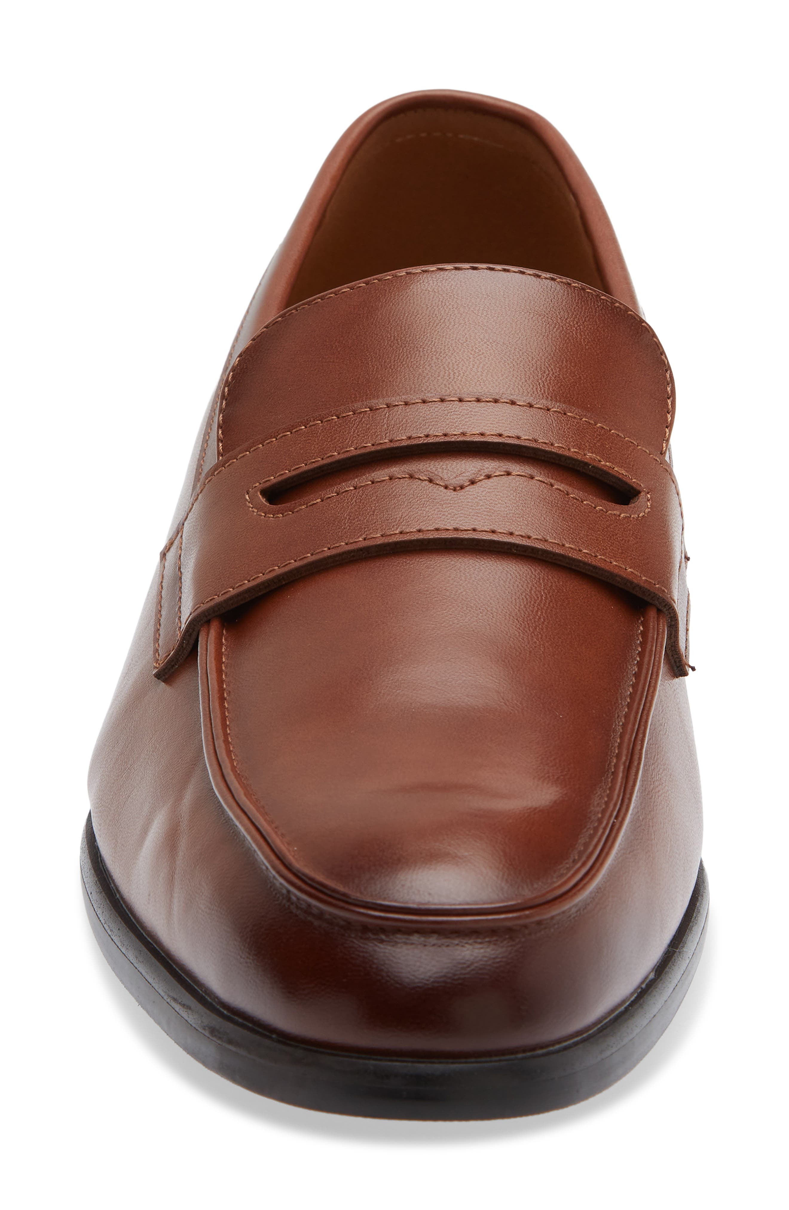 Heath Penny Loafer, Alternate, color, BROWN PATINA