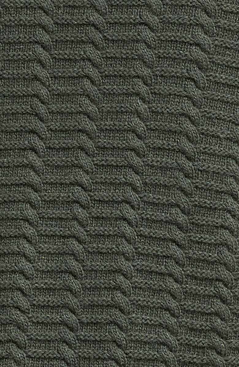 Barbour Cleveland Wool Blend Sweater, Alternate, color, Duffle Bag