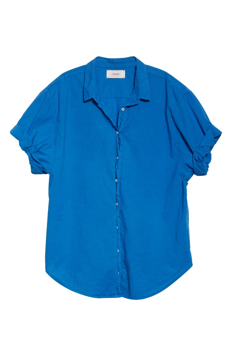 XÍRENA Channing Cotton Button-Up Shirt, Alternate, color,
