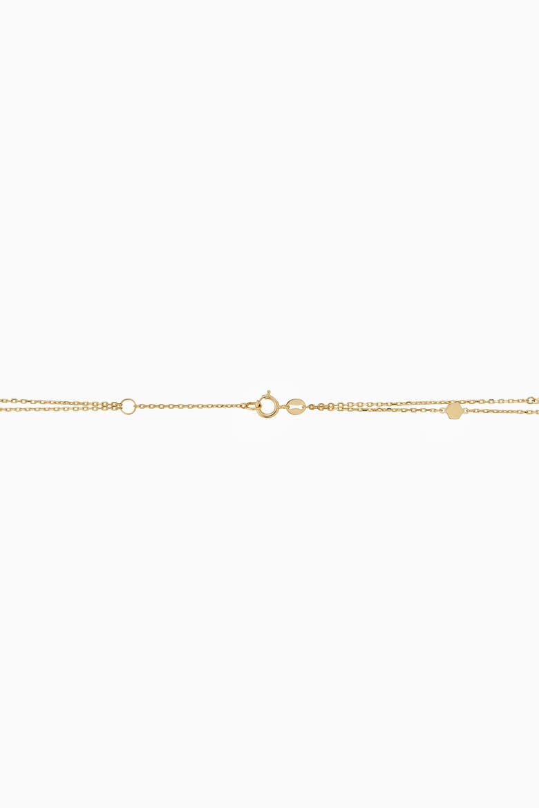 14K Yellow Gold Honey Station Anklet, Alternate, color, Yellow Gold