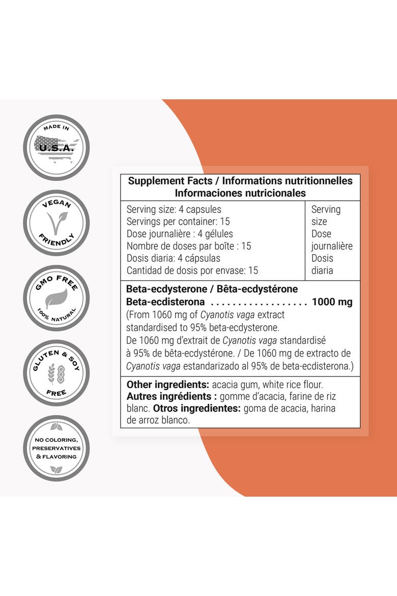 Beta-Ecdysterone 1000mg, Alternate, color, None