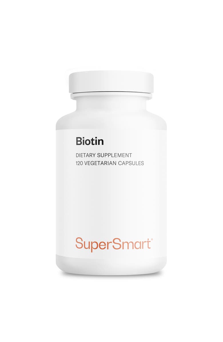 SuperSmart Biotin 10,000mcg / 10g, Main, color, NO COLOR