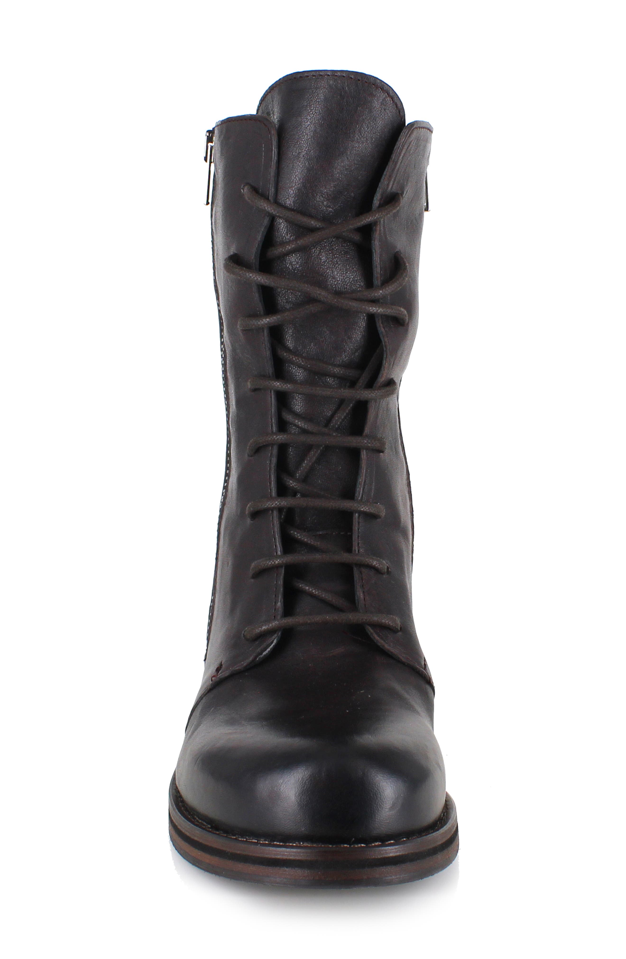 ZIGI Zander Bootie, Alternate, color, Brown Leather