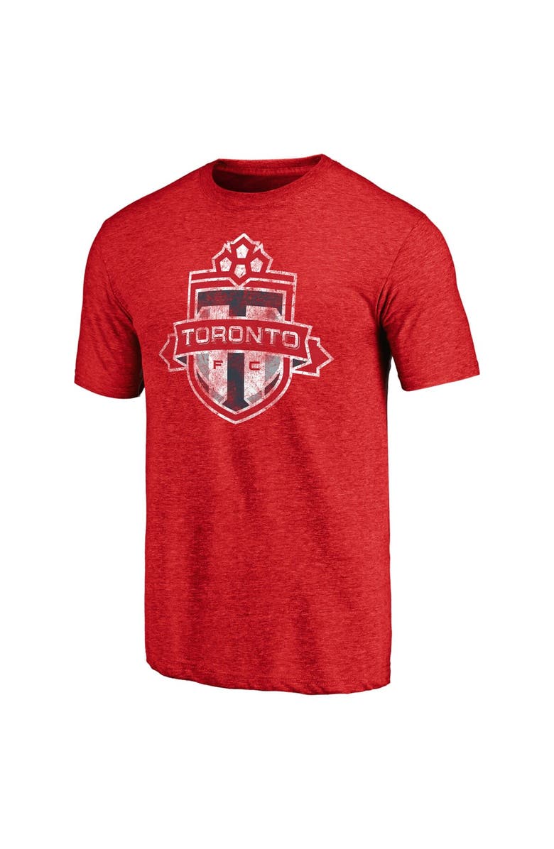 FANATICS Men's Fanatics Branded Heather Red Toronto FC Vintage T-Shirt, Alternate, color, Heather Red