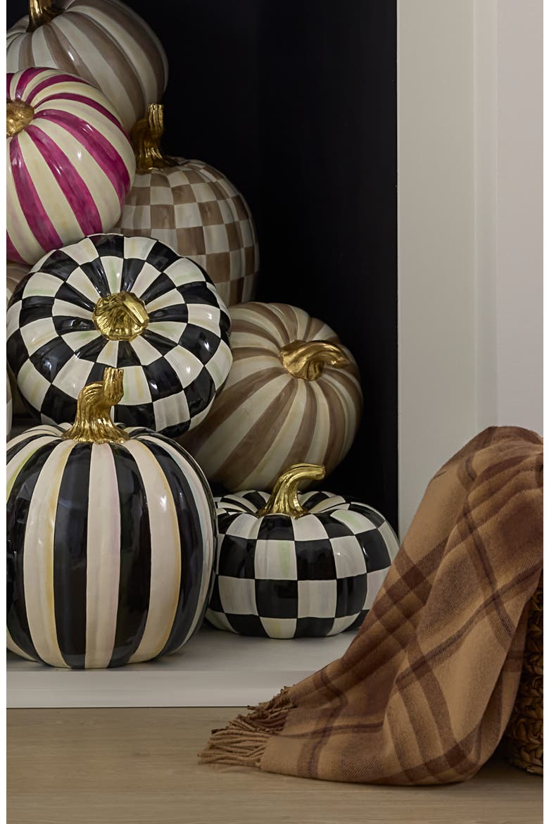 Mocha Stripe Medium Pumpkin, Alternate, color, MOCHA