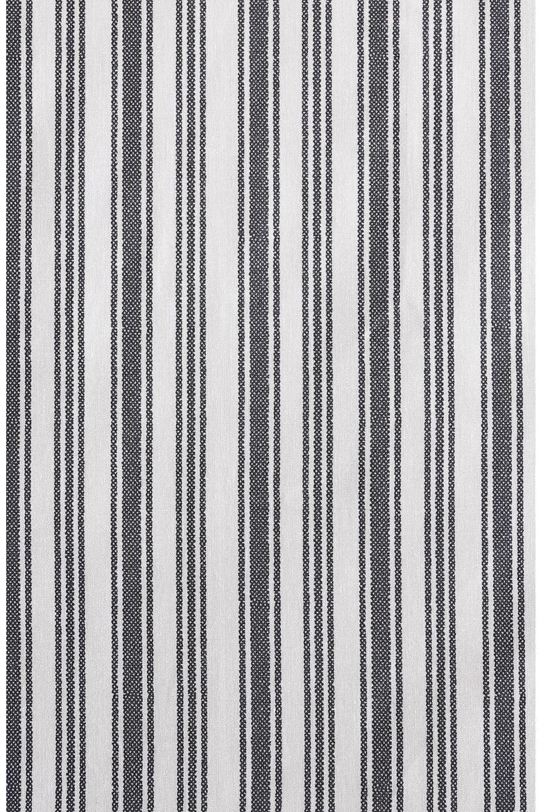 Coleridge Stripe Fitted Sheet, Alternate, color, CHARCOAL