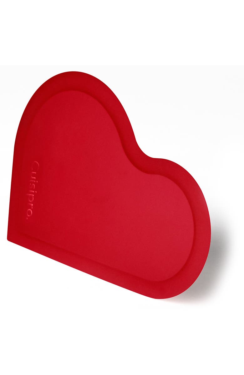 CUISIPRO Flexible Silicone Bowl Scraper, Main, color, Red