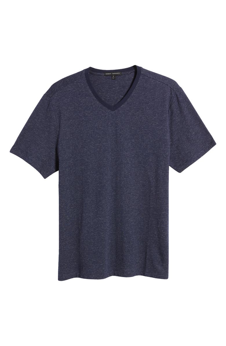 Robert Barakett Thoreau V-Neck T-Shirt, Alternate, color, Navy