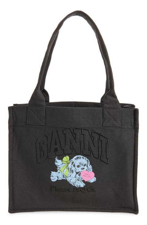 Large Dog Graphic Shopper