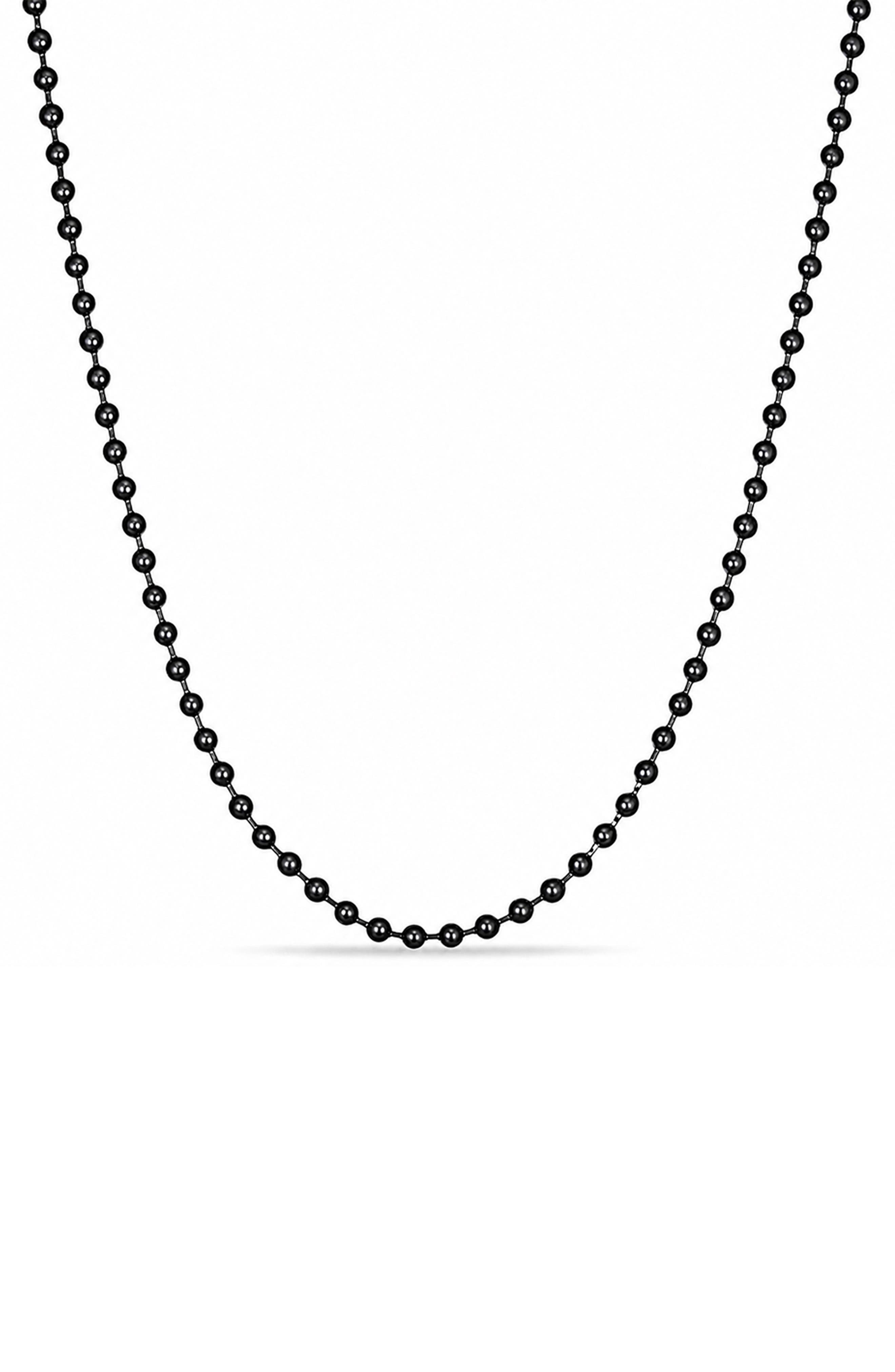 Men's Ball Chain Necklace
