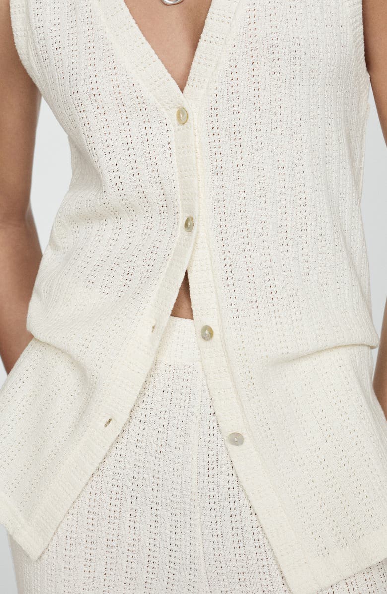 MANGO Sweater Vest, Alternate, color, 