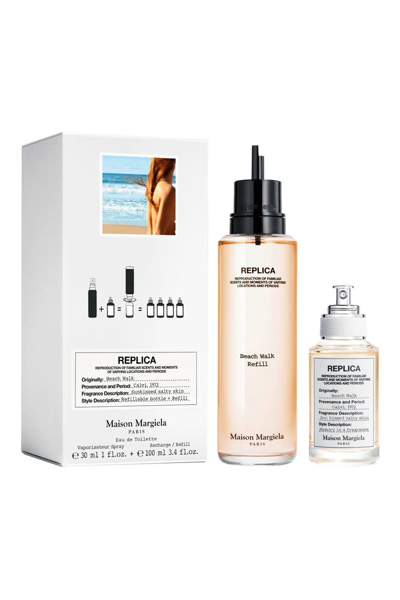 Replica Beach Walk Eau de Toilette & Refill 2-Piece Set $245 Value, Alternate, color, NO COLOR