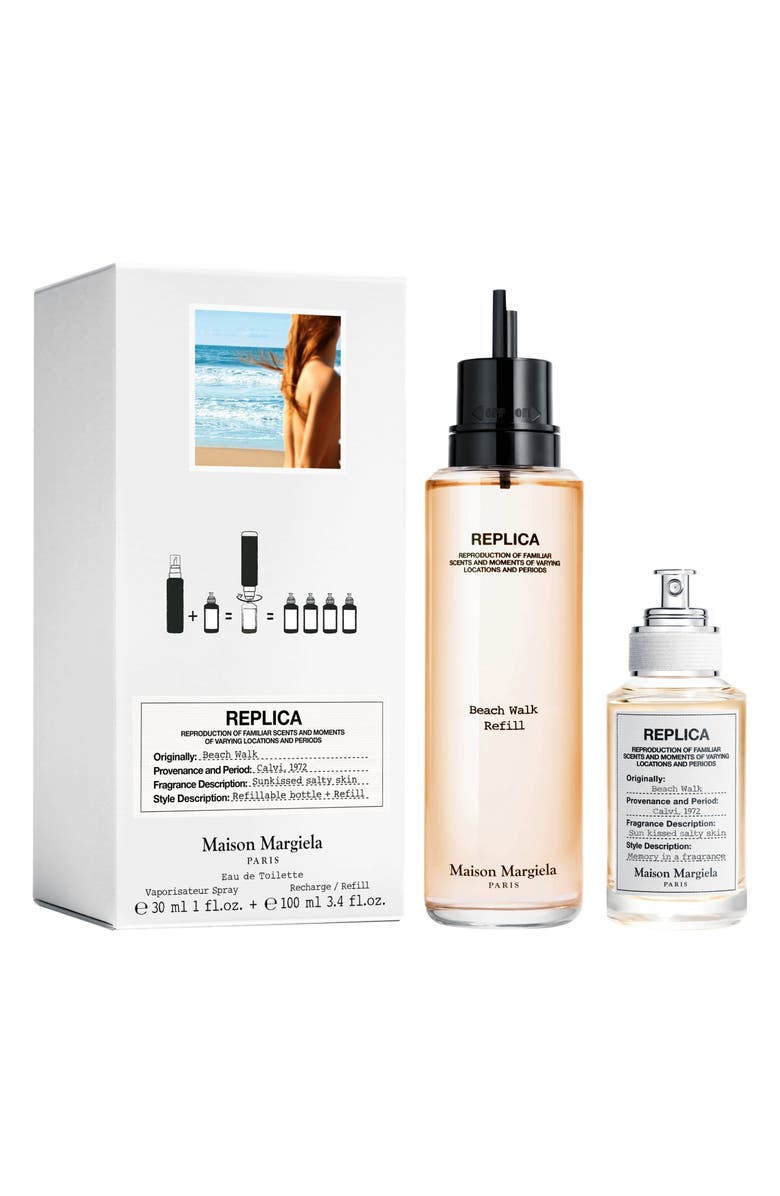 Maison Margiela Replica Beach Walk Eau de Toilette & Refill 2-Piece Set $245 Value, Alternate, color, 