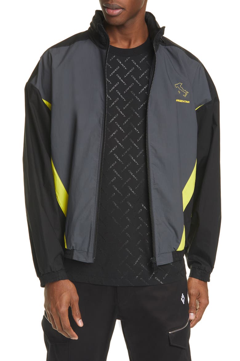 Dynamic Tech Cotton Windbreaker, Main, color, DARK GREY