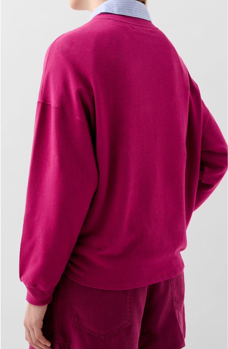 Scalpers Softy Basic Sweater, Alternate, color, Bouganville