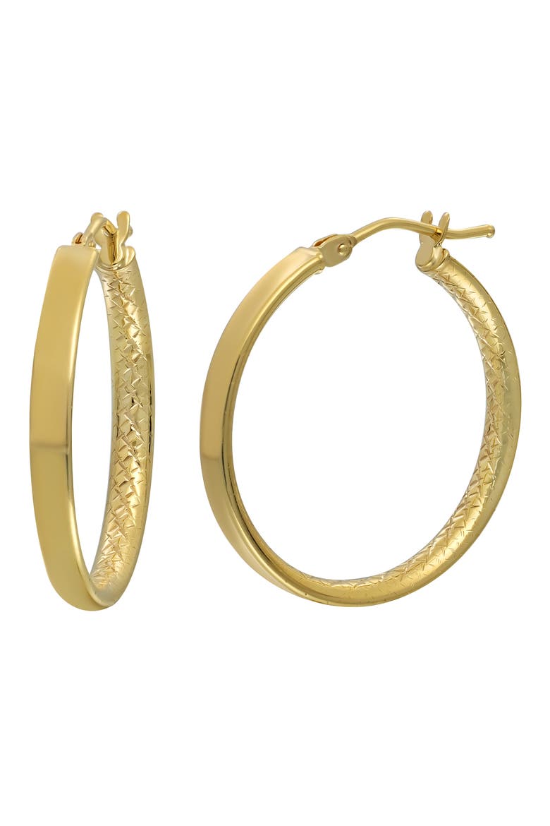 14K Gold Hoop Earrings (Nordstrom Exclusive), Main, color, 14K YELLOW GOLD