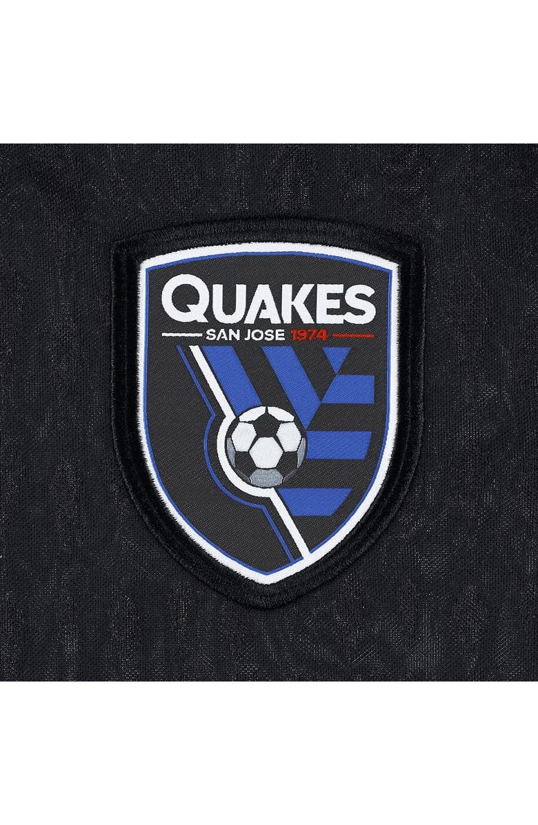 adidas Men's adidas Black San Jose Earthquakes 2023 Replica Goalkeeper Jersey, Alternate, color, 