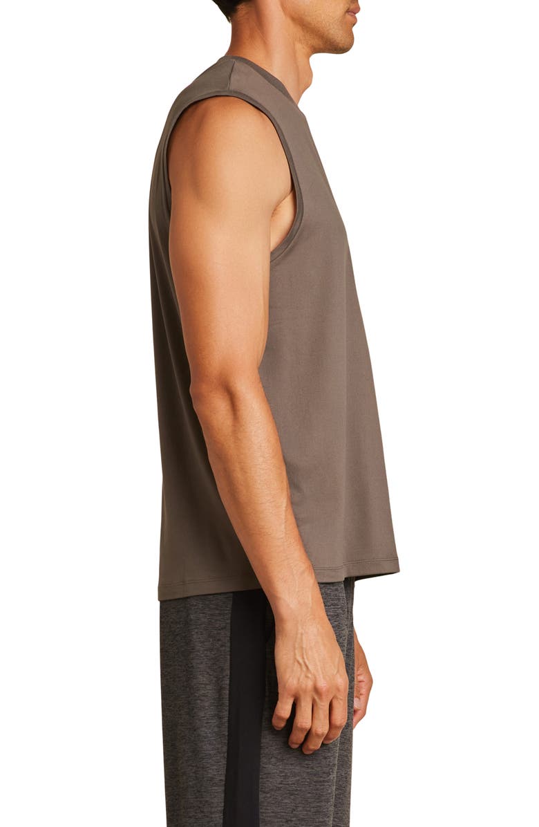 Barefoot Dreams<sup>®</sup> Malibu Collection<sup>®</sup> Butterchic Muscle T-Shirt, Alternate, color, Olive Branch