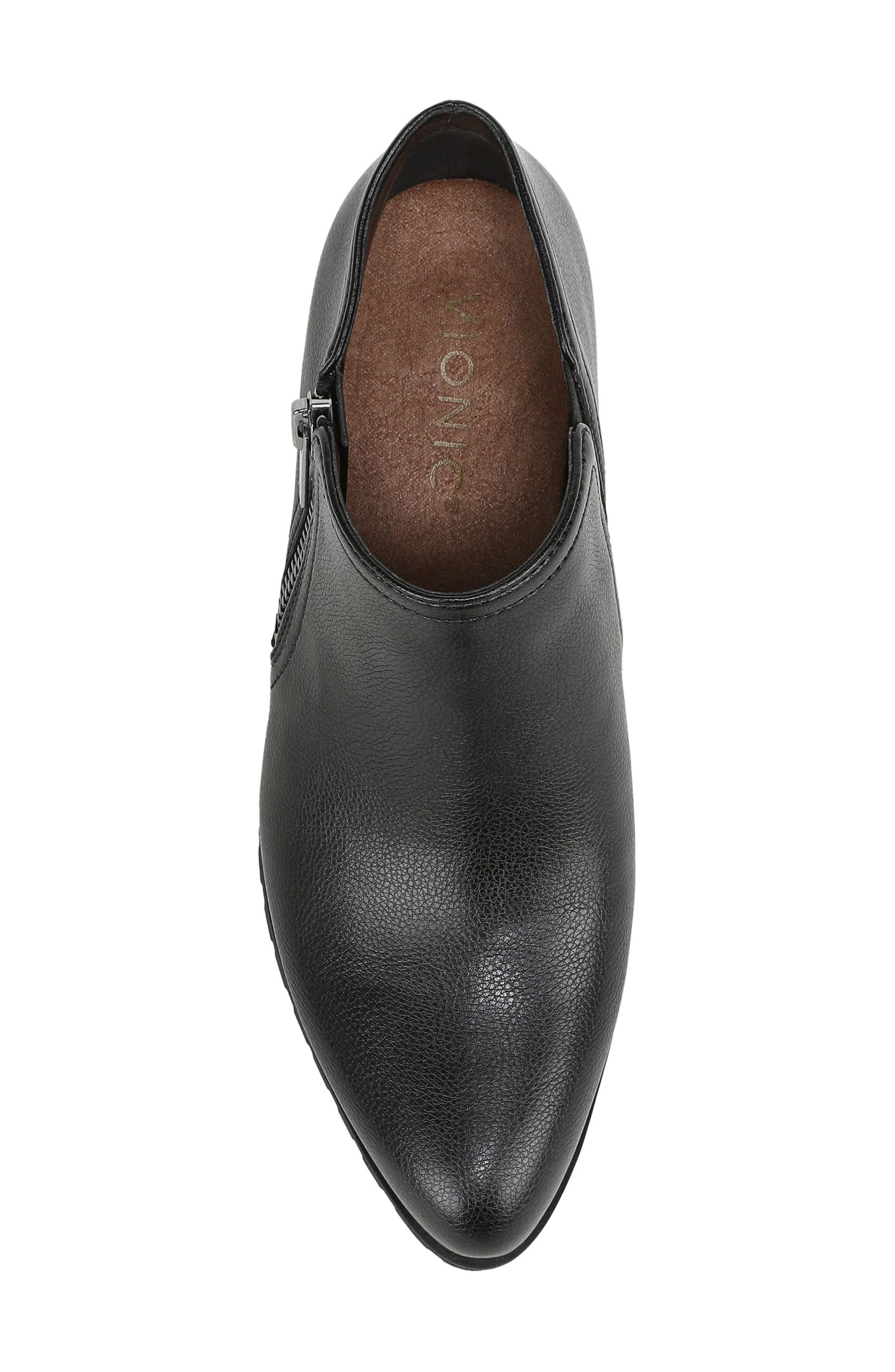 Blaine Block Heel Bootie, Alternate, color, BLACK