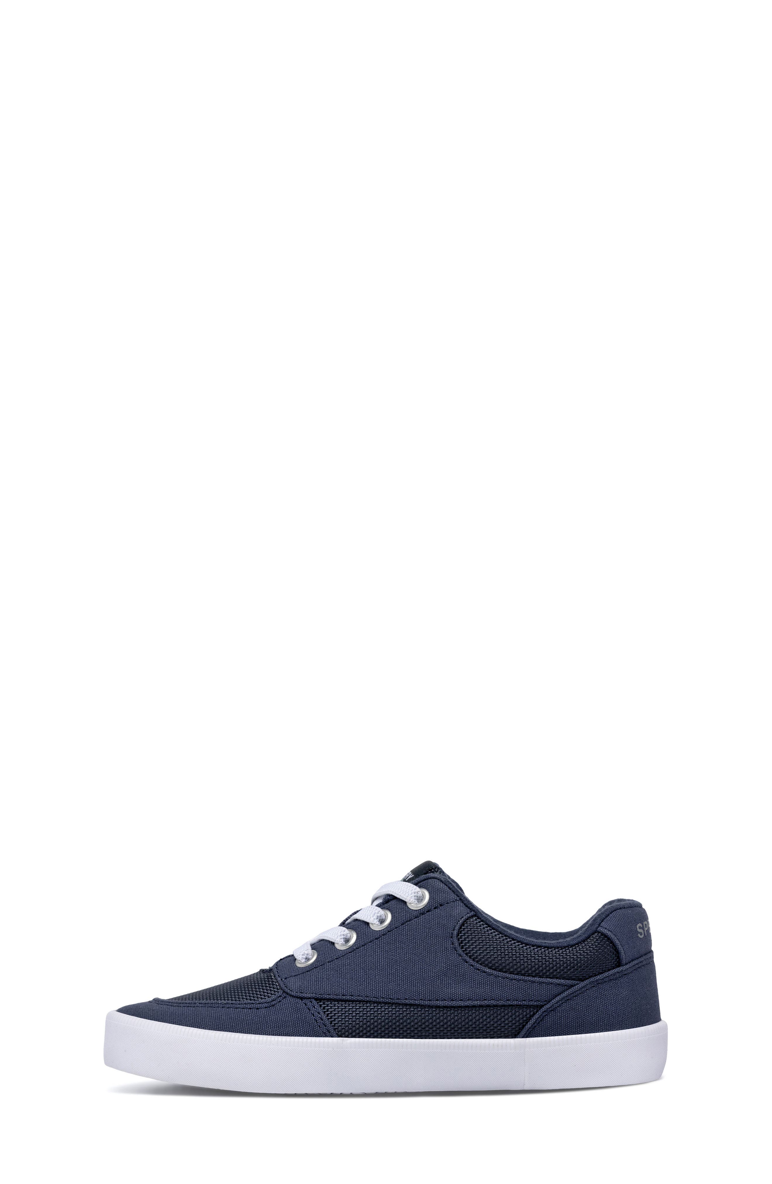Sperry Kids' Boardwalk Sneaker, Alternate, color, Navy