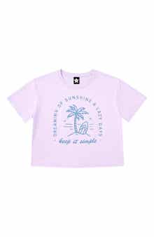 Kids' Washed Drop Shoulder T-Shirt