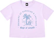 PixieLane Kids' Washed Drop Shoulder T-Shirt